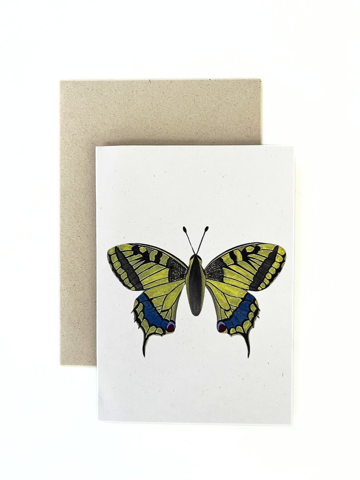 Wenskaart 'Koninginnepage'