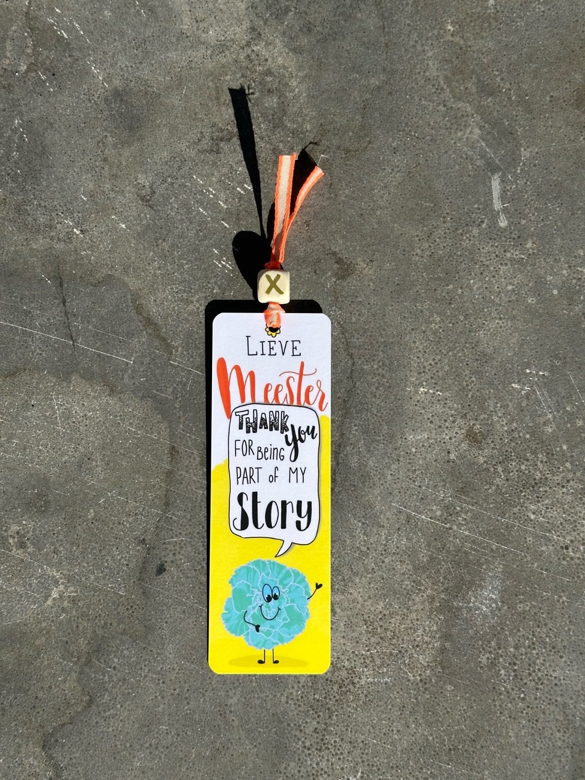 Boekenleggers Meester Thanks! (Engelse versie)