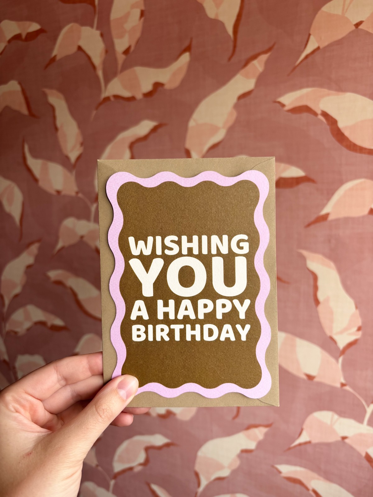 Wenskaart - Wishing You A Happy Birthday