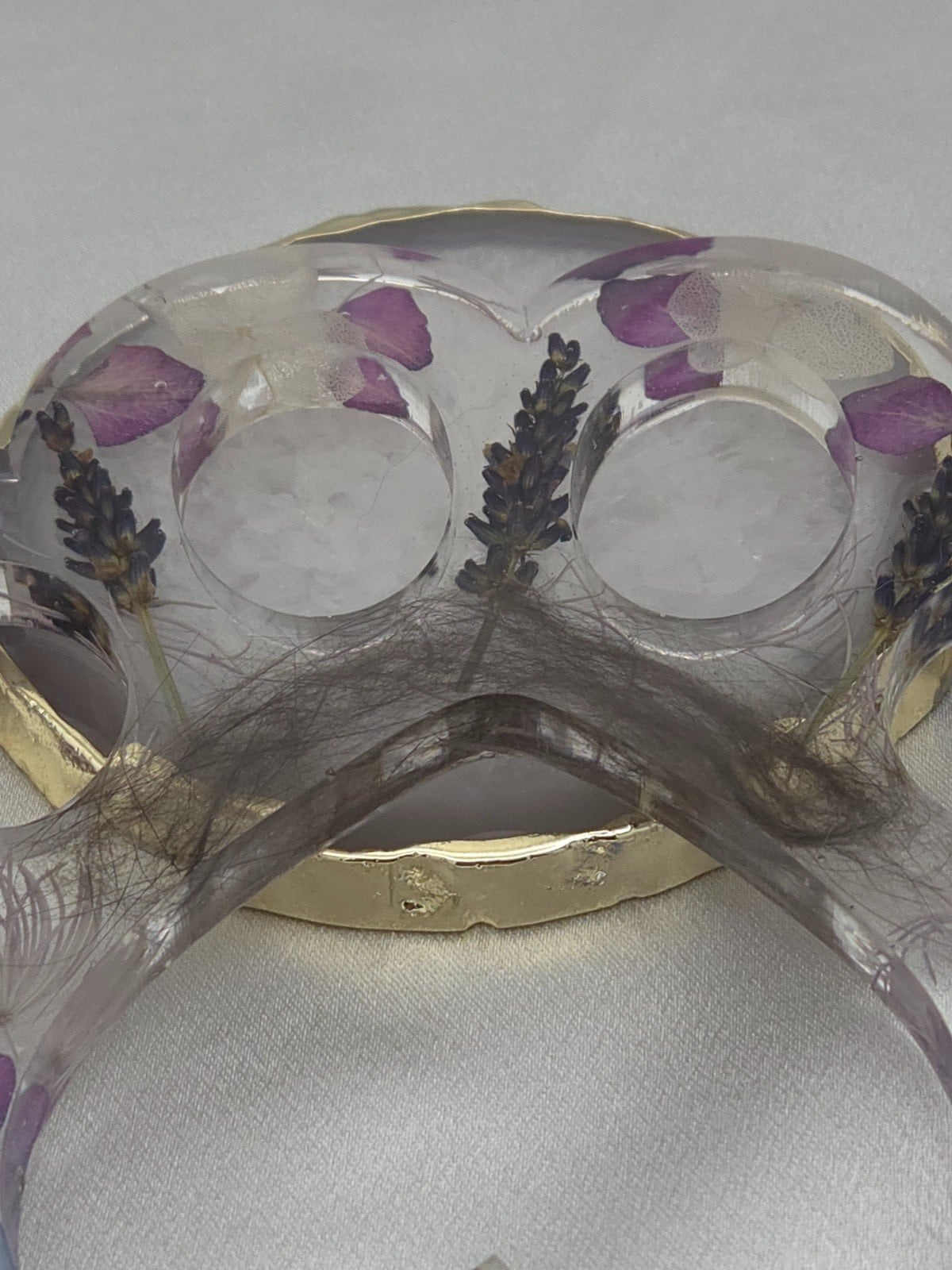 Grote poot hond of kat - haar en/of as verwerking - custom item