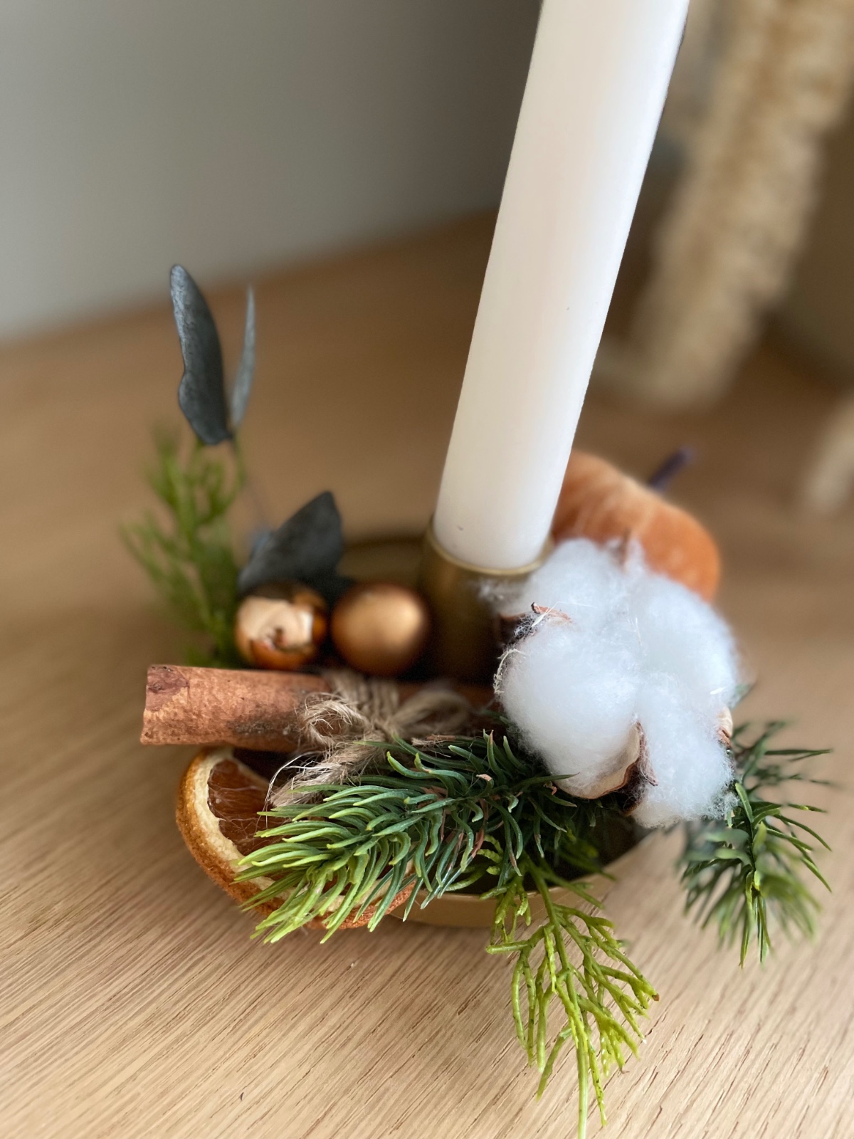 Kaarshouder met kaars “pumpkin” - 98542 Kaarshouder met kaars “pumpkin”