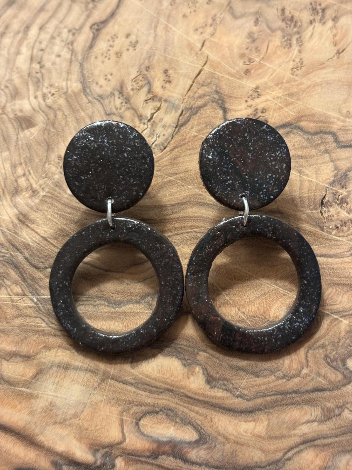 Oorbellen - glitter - 99987 Oorbellen - glitter