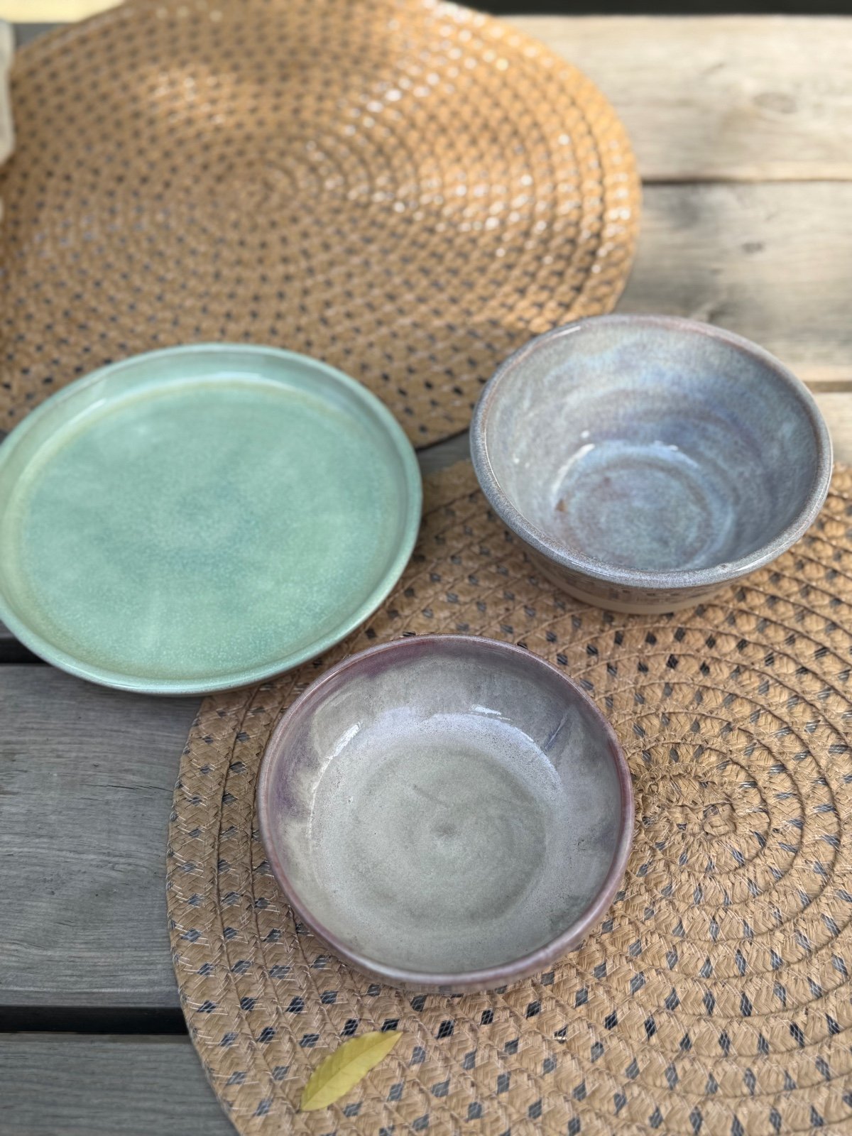 Pastelkleurige Schaaltjes - set van 3