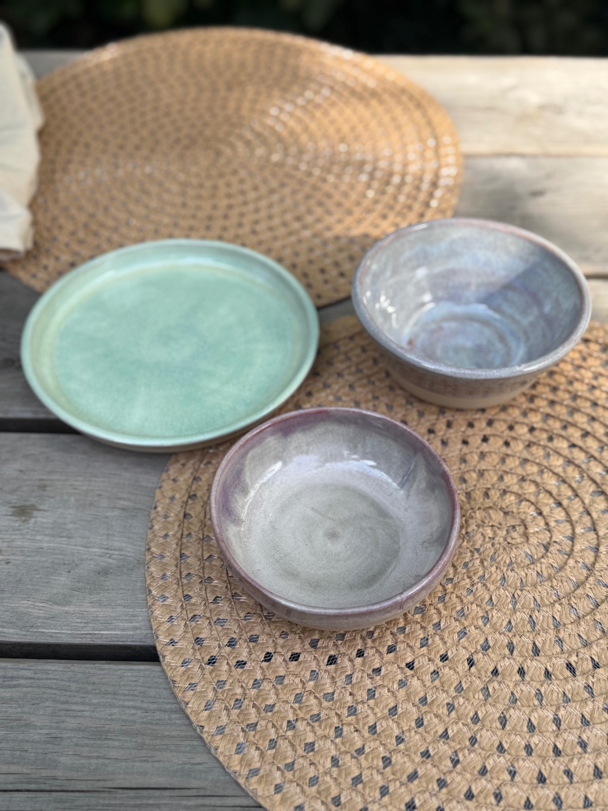 Pastelkleurige Schaaltjes - set van 3