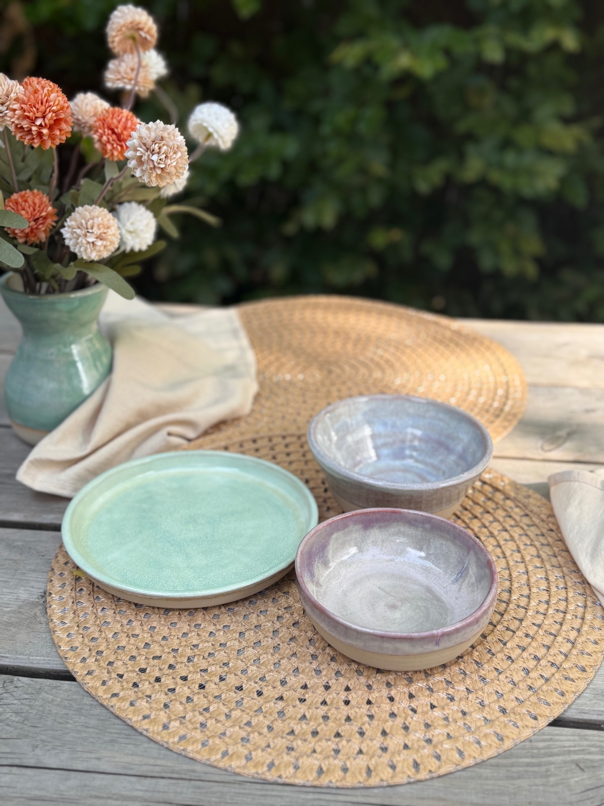 Pastelkleurige Schaaltjes - set van 3