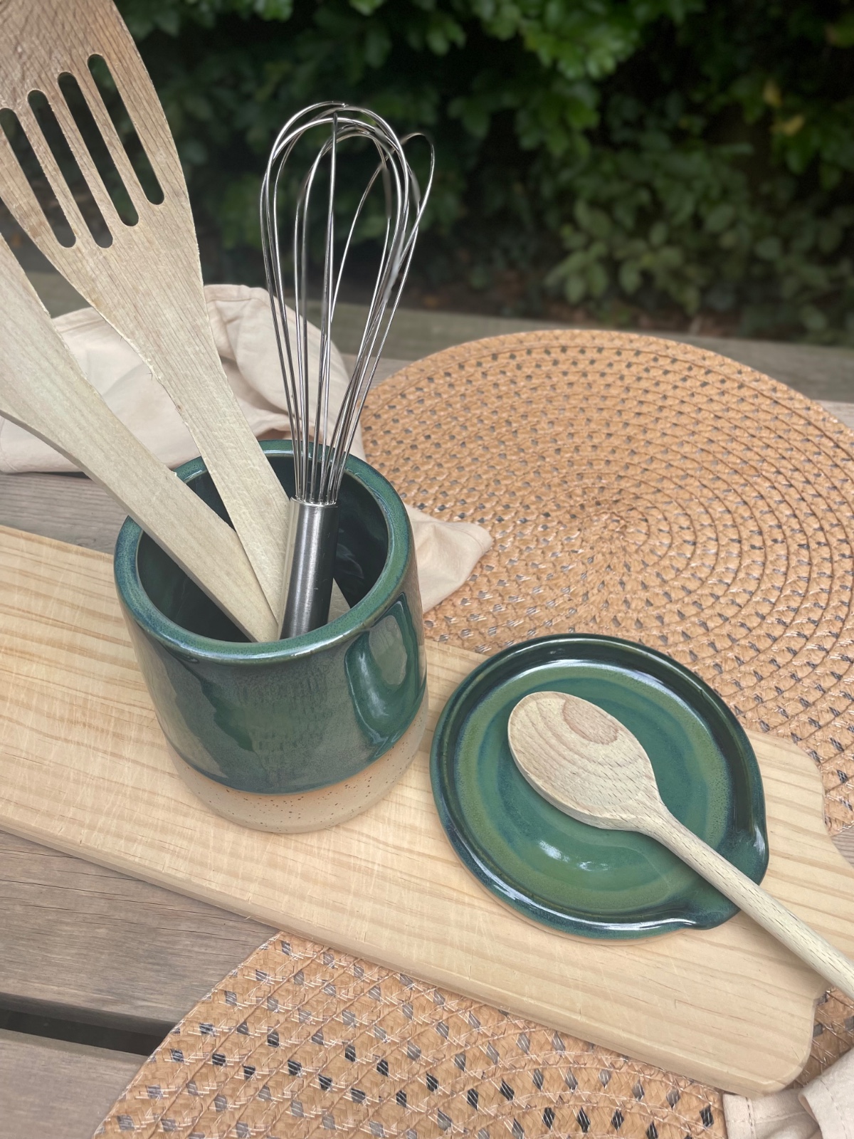 Pollepel houder om je aanrecht op te fleuren!