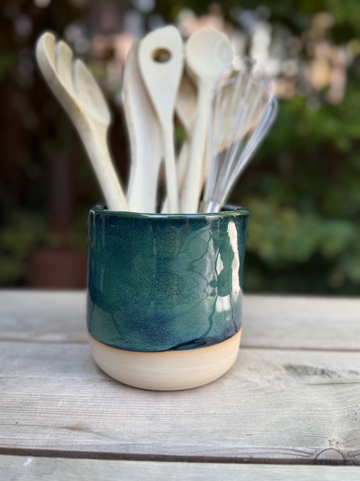 Pollepel houder om je aanrecht op te fleuren!