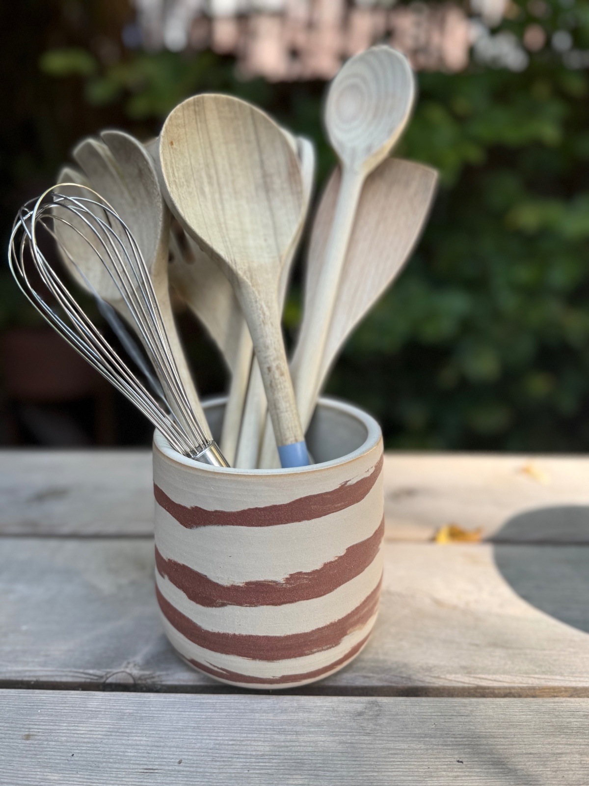 Pollepel houder om je aanrecht op te fleuren!