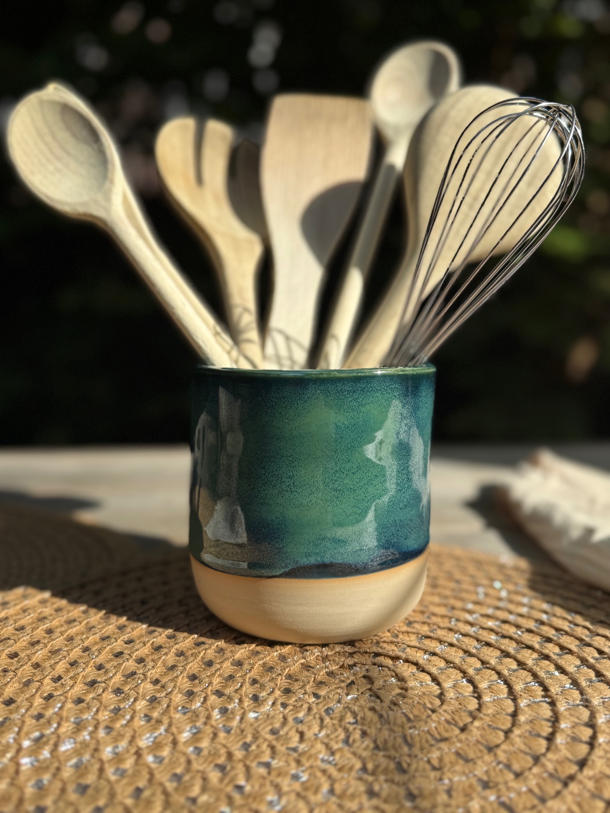 Pollepel houder om je aanrecht op te fleuren!