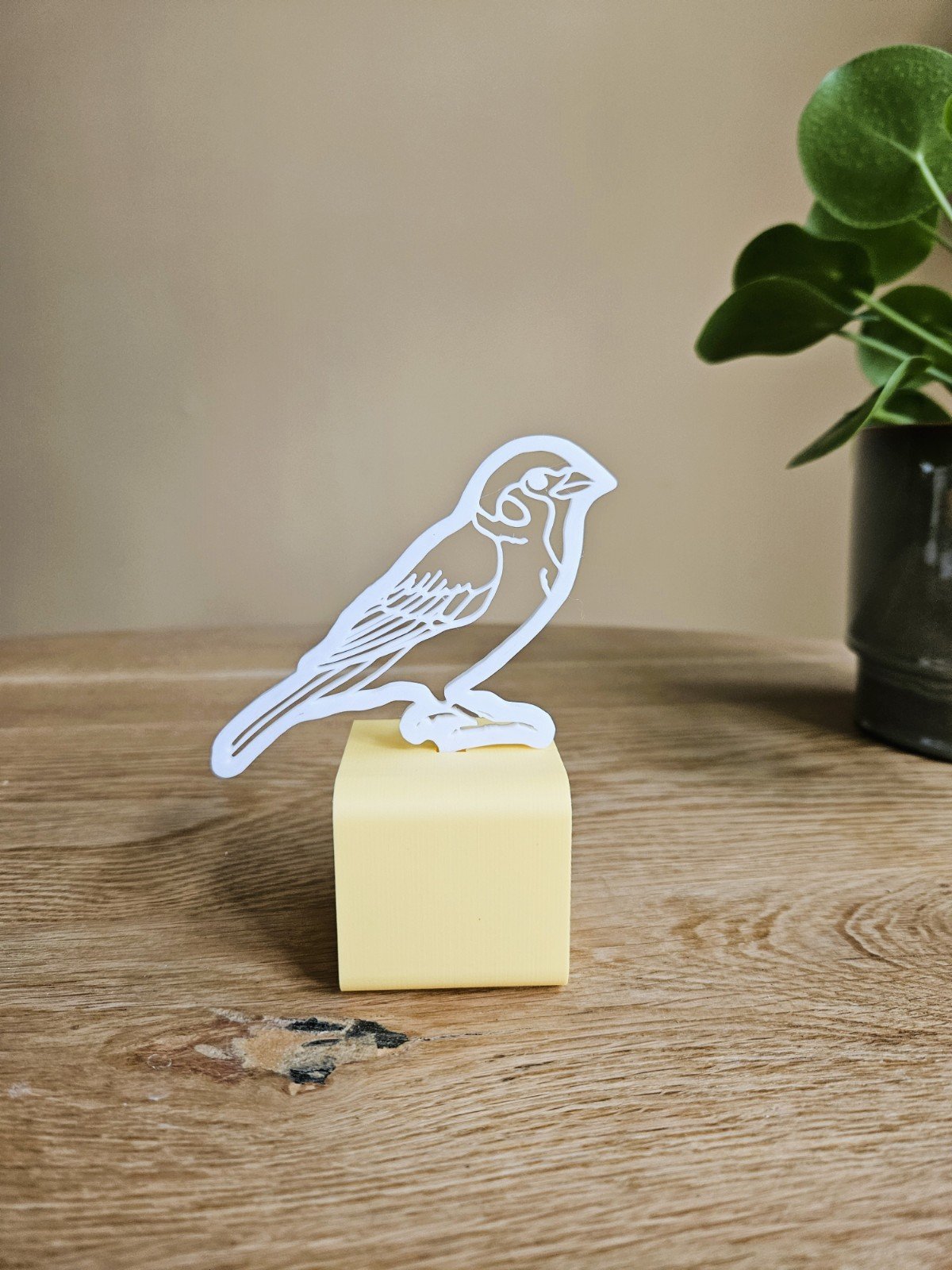 Wanddecoratie lieve mus