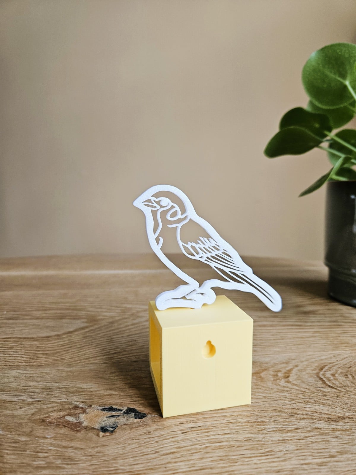 Wanddecoratie lieve mus