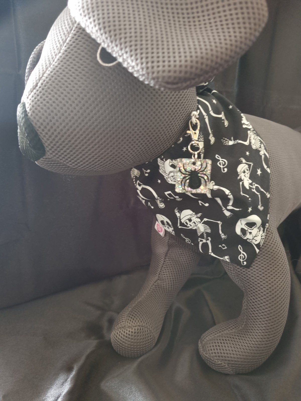 bandana 'skelet' - maat XL