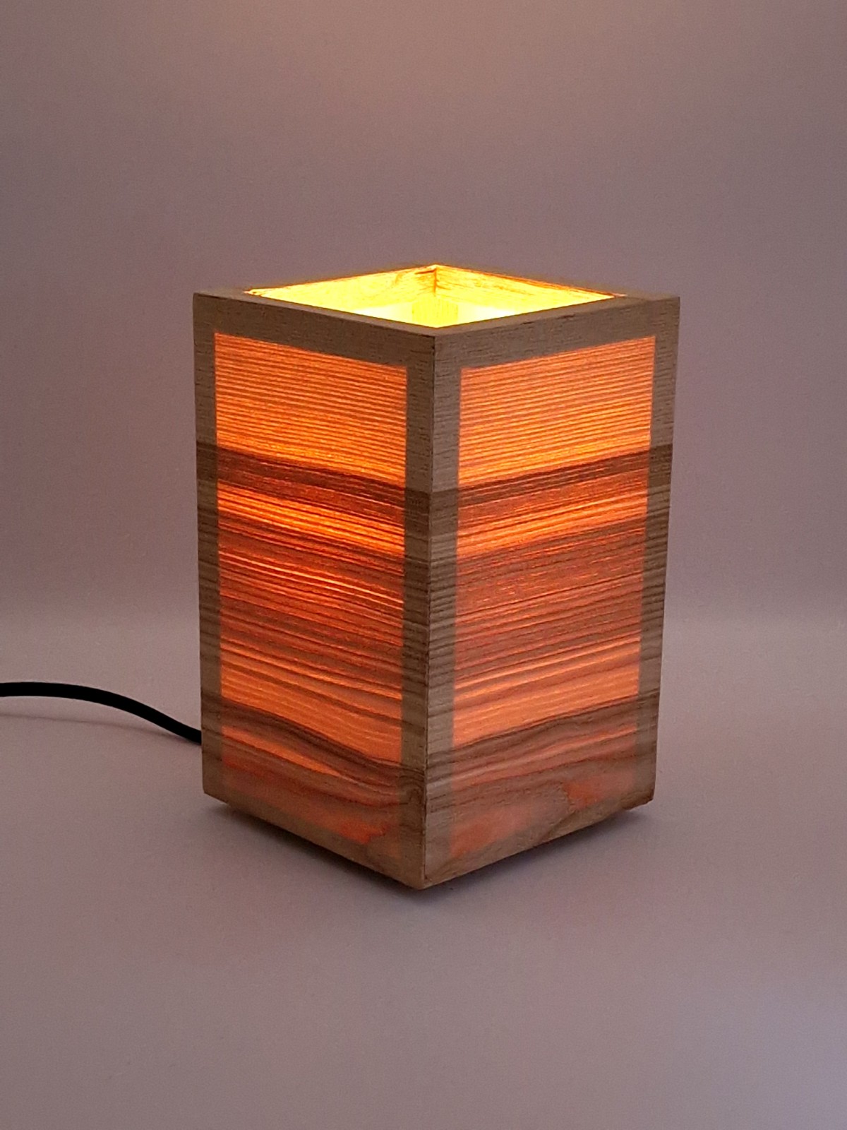 Fineerlamp rechthoek