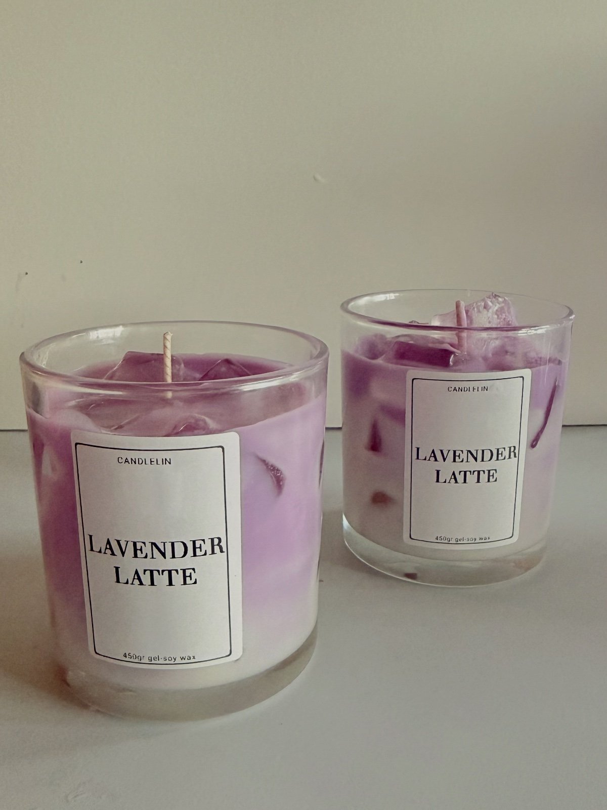 Geurkaars lavendel latte