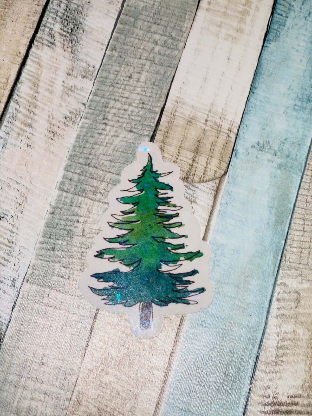 Magische Kerst Stickers – Holografisch Effect - 103020 Magische Kerst Stickers – Holografisch Effect