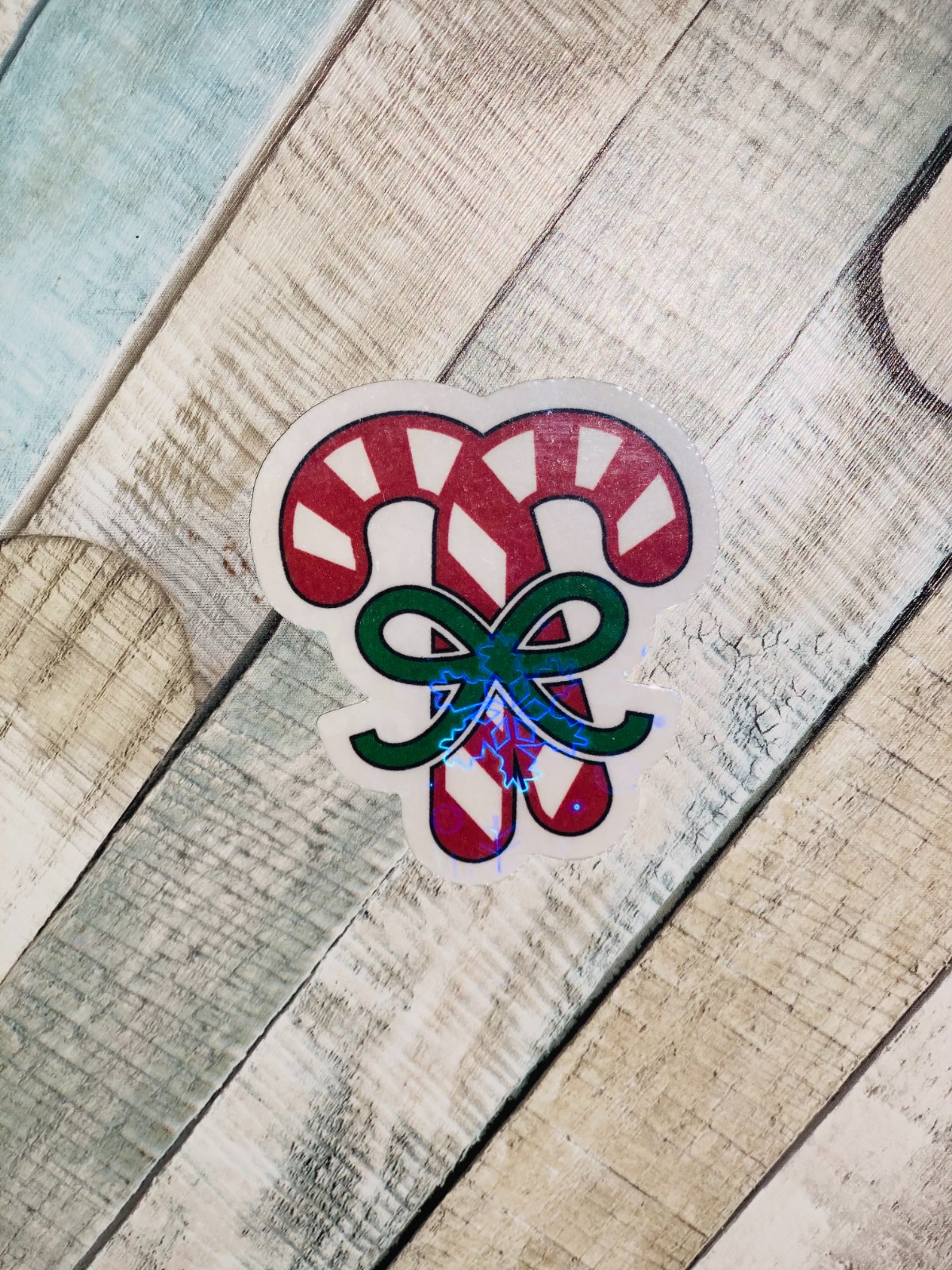 Magische Kerst Stickers – Holografisch Effect - 103021 Magische Kerst Stickers – Holografisch Effect