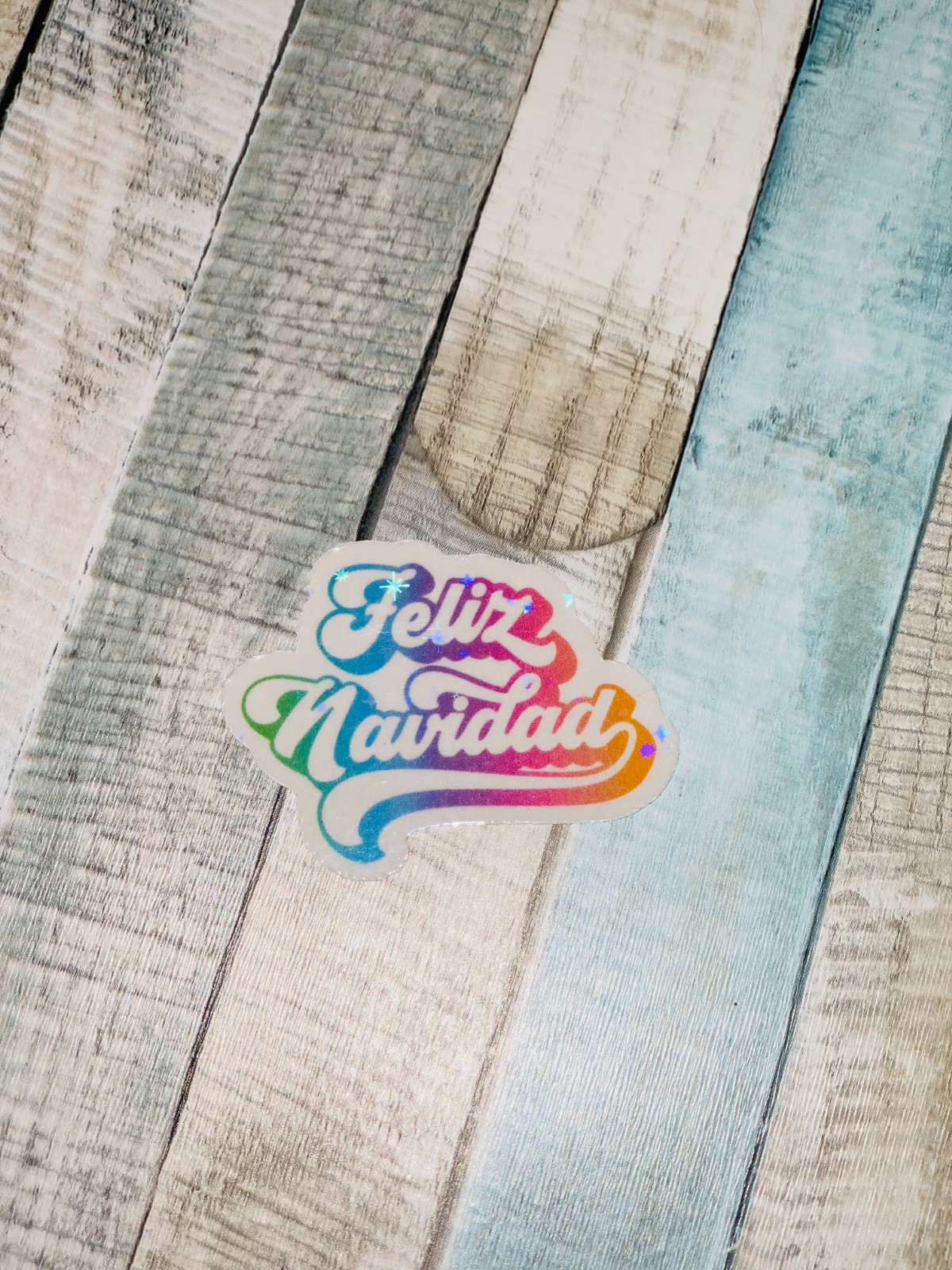 Magische Kerst Stickers – Holografisch Effect - 103023 Magische Kerst Stickers – Holografisch Effect