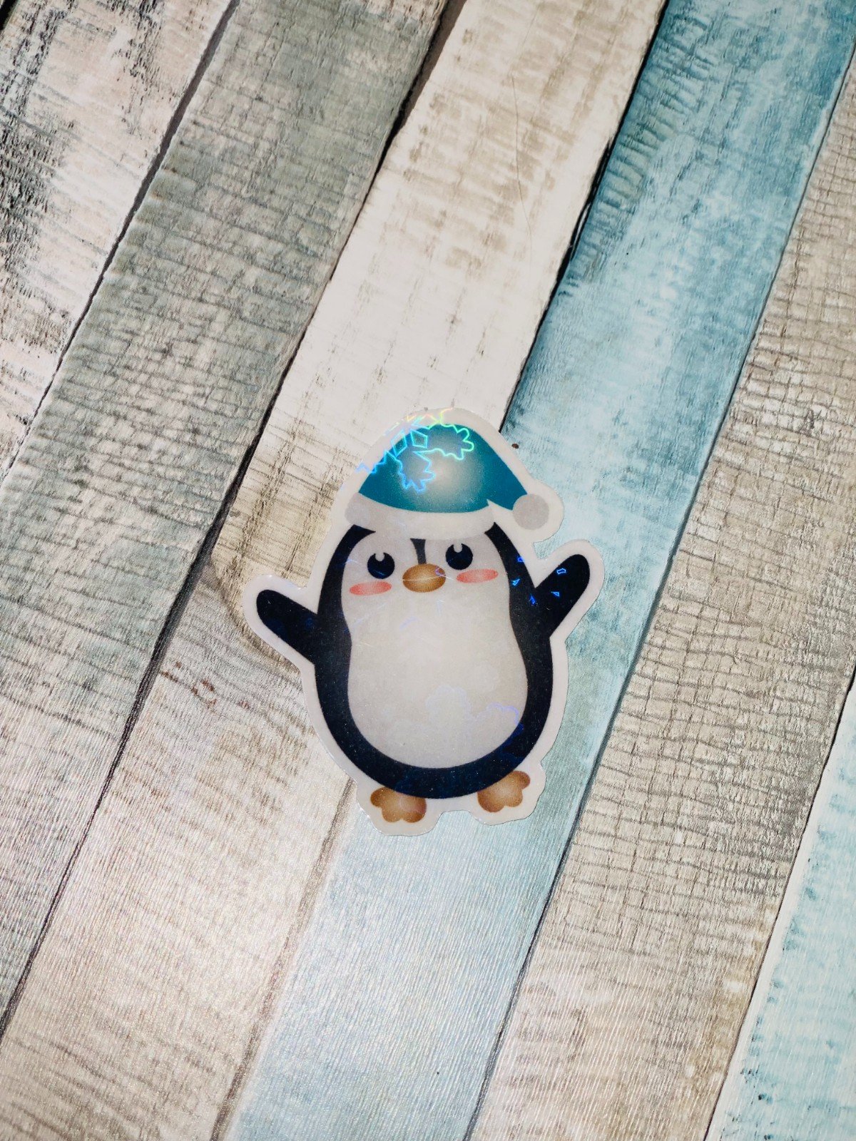 Magische Kerst Stickers – Holografisch Effect - 103025 Magische Kerst Stickers – Holografisch Effect