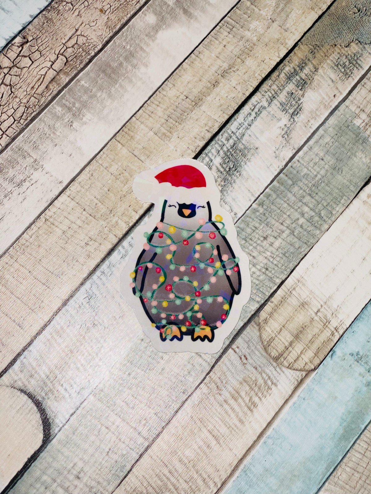 Magische Kerst Stickers – Holografisch Effect - 103026 Magische Kerst Stickers – Holografisch Effect