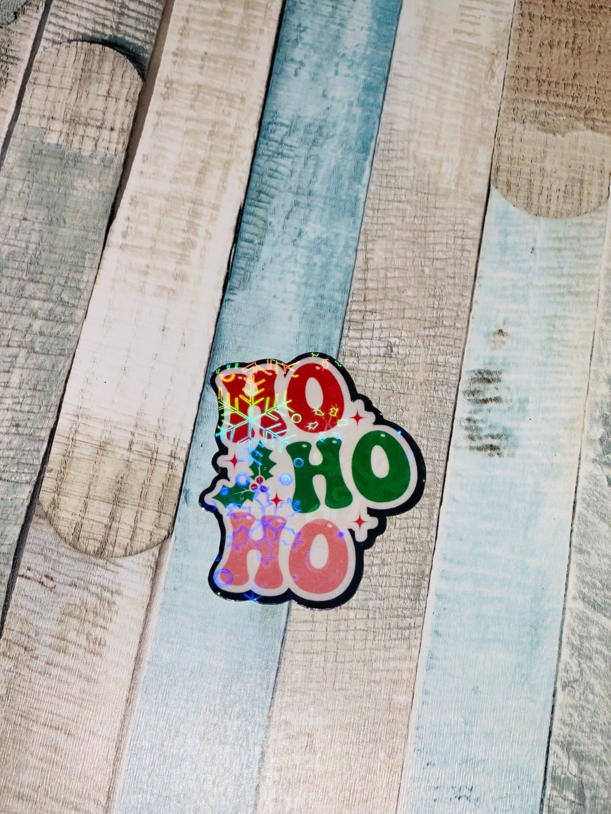 Magische Kerst Stickers – Holografisch Effect - 103028 Magische Kerst Stickers – Holografisch Effect
