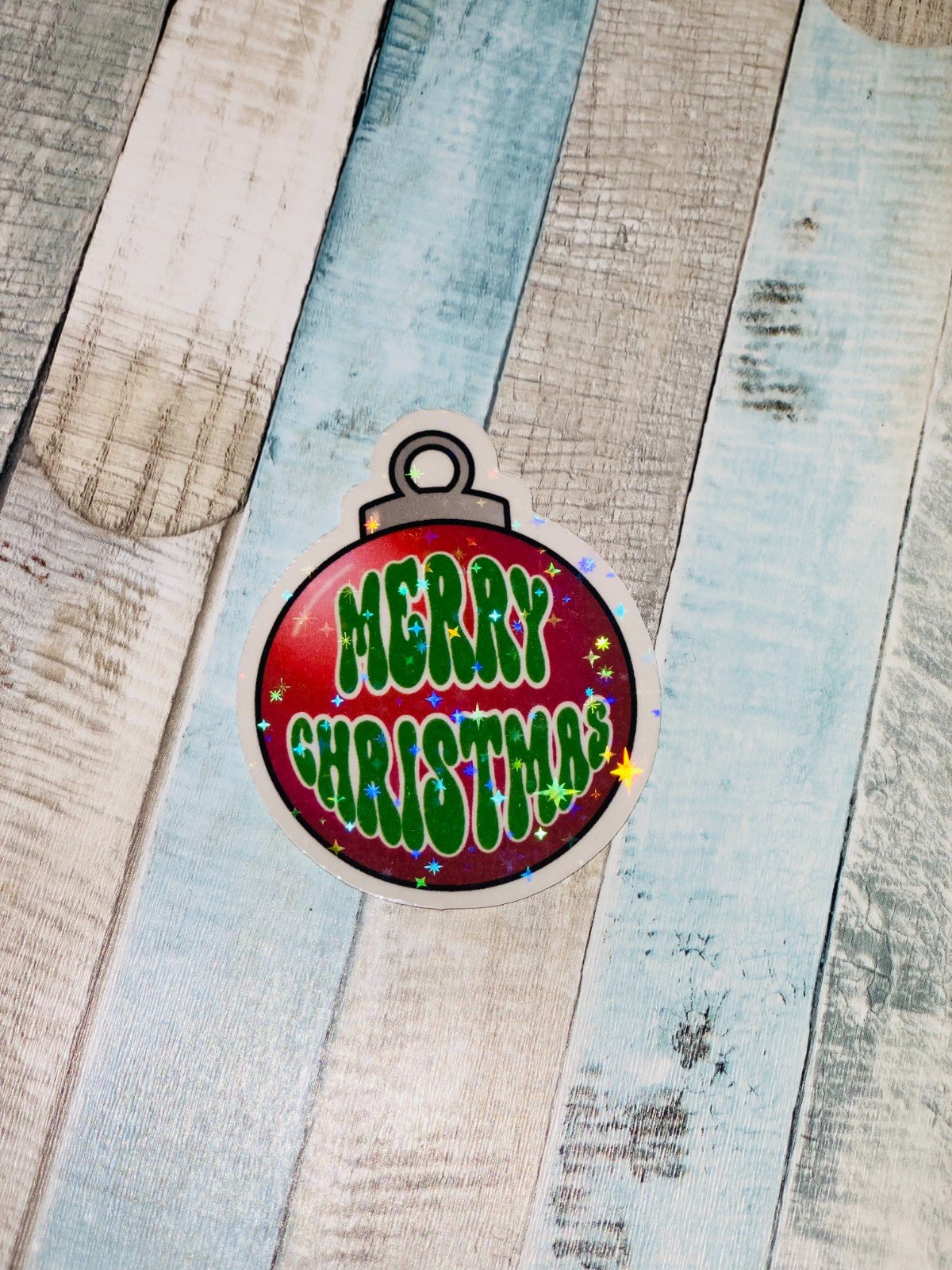 Magische Kerst Stickers – Holografisch Effect - 103029 Magische Kerst Stickers – Holografisch Effect