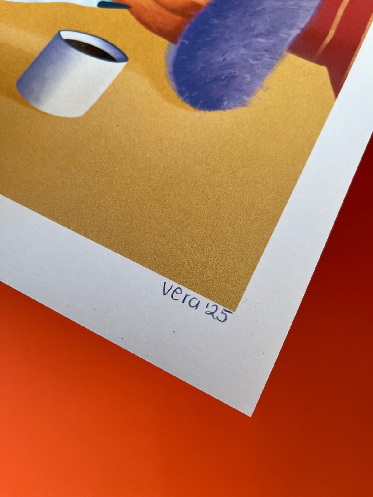 Print illustratie ‘Kattenvrouw’ - A3