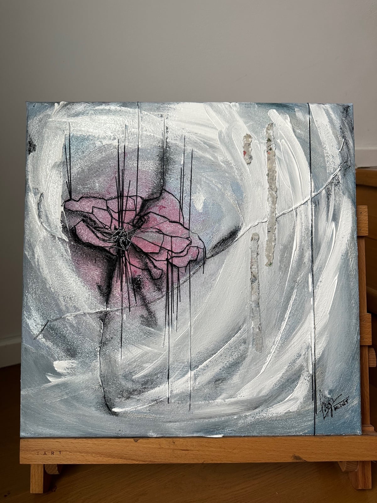 Mixed-media schilderij "Resilience" - 108462 Mixed-media schilderij "Resilience"