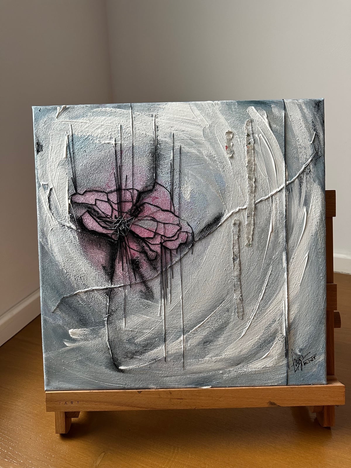 Mixed-media schilderij "Resilience" - 108463 Mixed-media schilderij "Resilience"