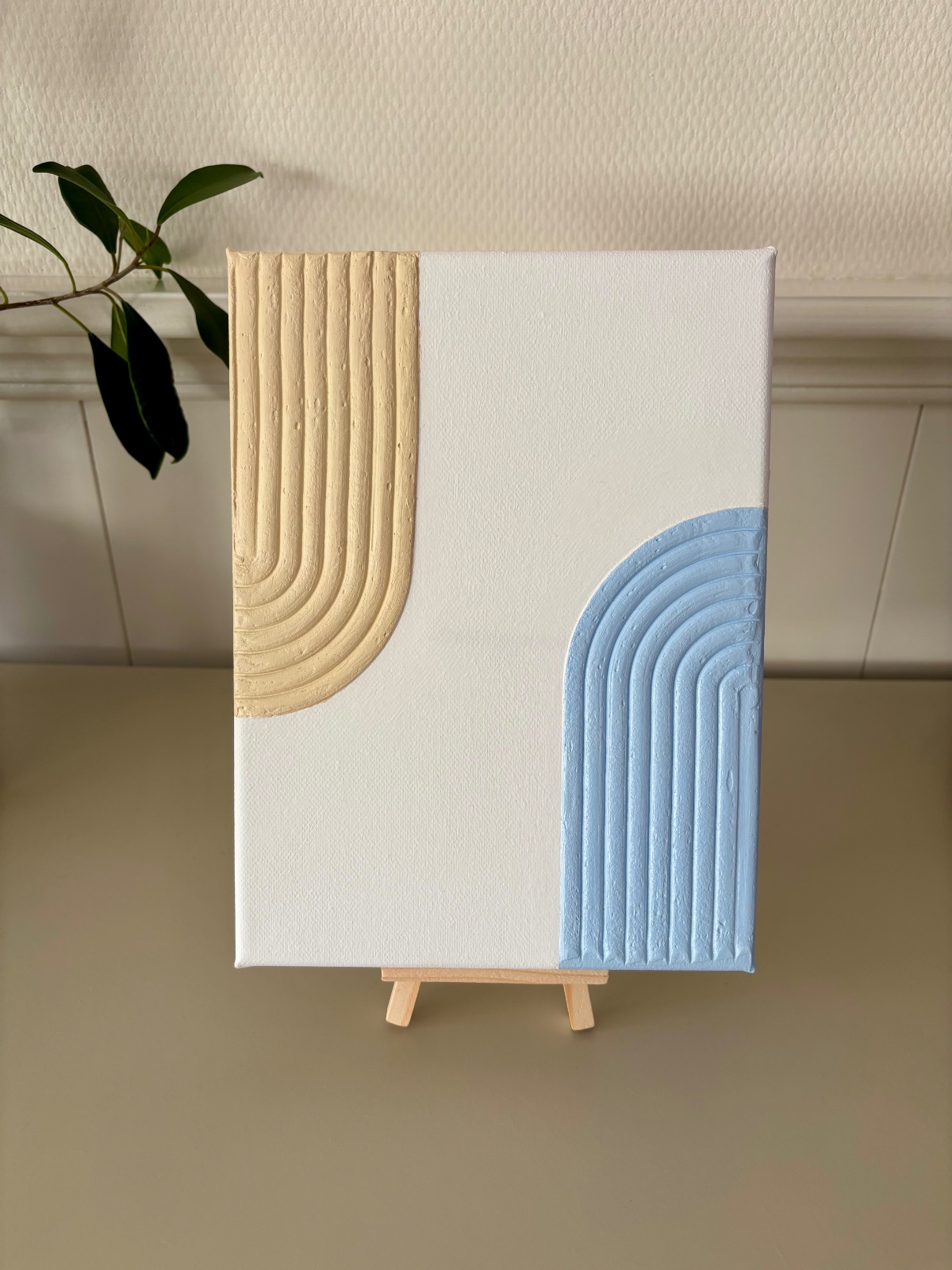 Soft Arches – Textured Mini Canvas - 108488 Zachte bogen – Textured Art