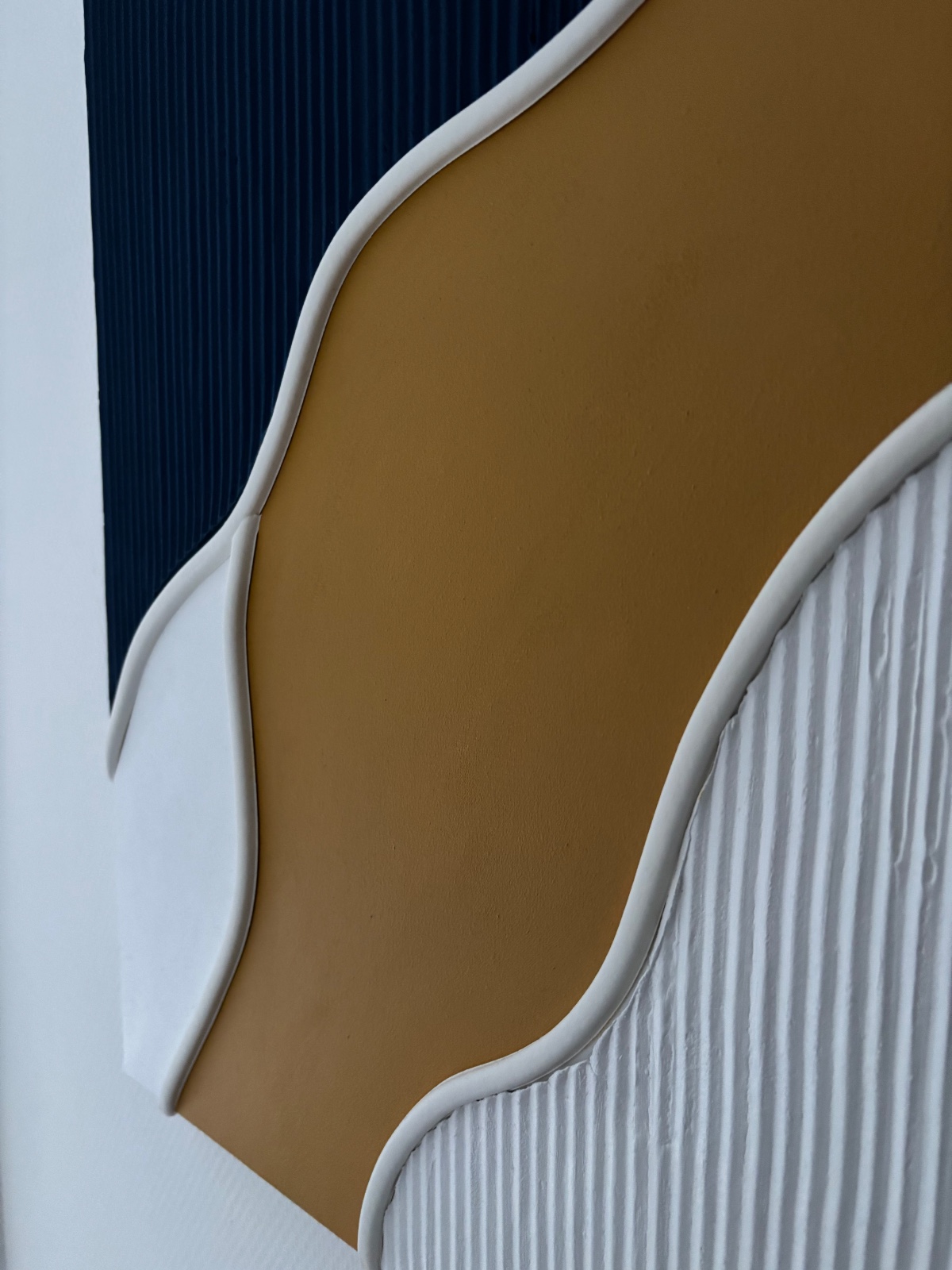 Blauw & Mosterd - Textured Art