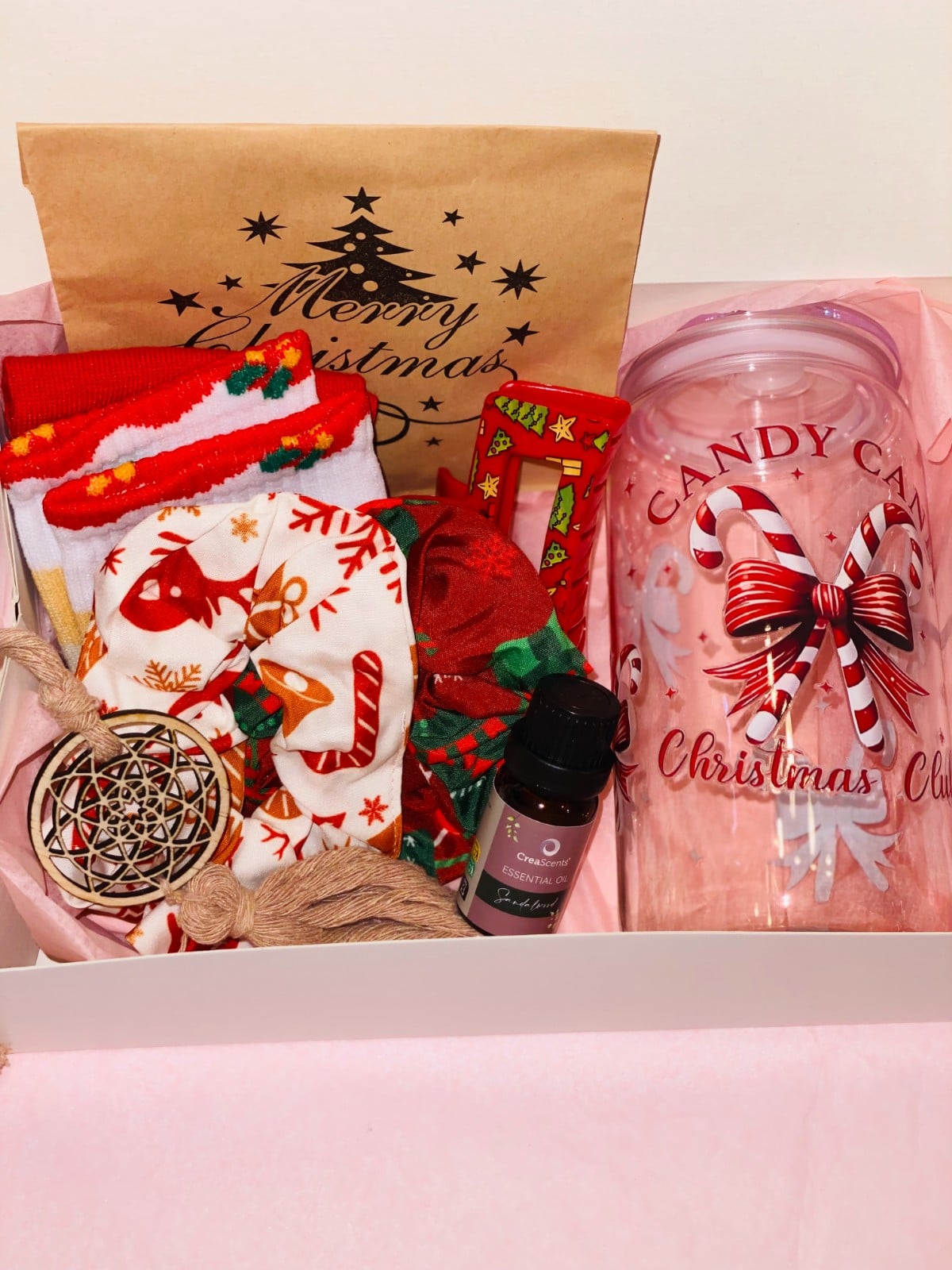 Crafted Creations Kerst Gift Box Set – Complete Handgemaakte Holiday Set – Perfect Cadeau voor Familie, Vrienden & Creatievelingen