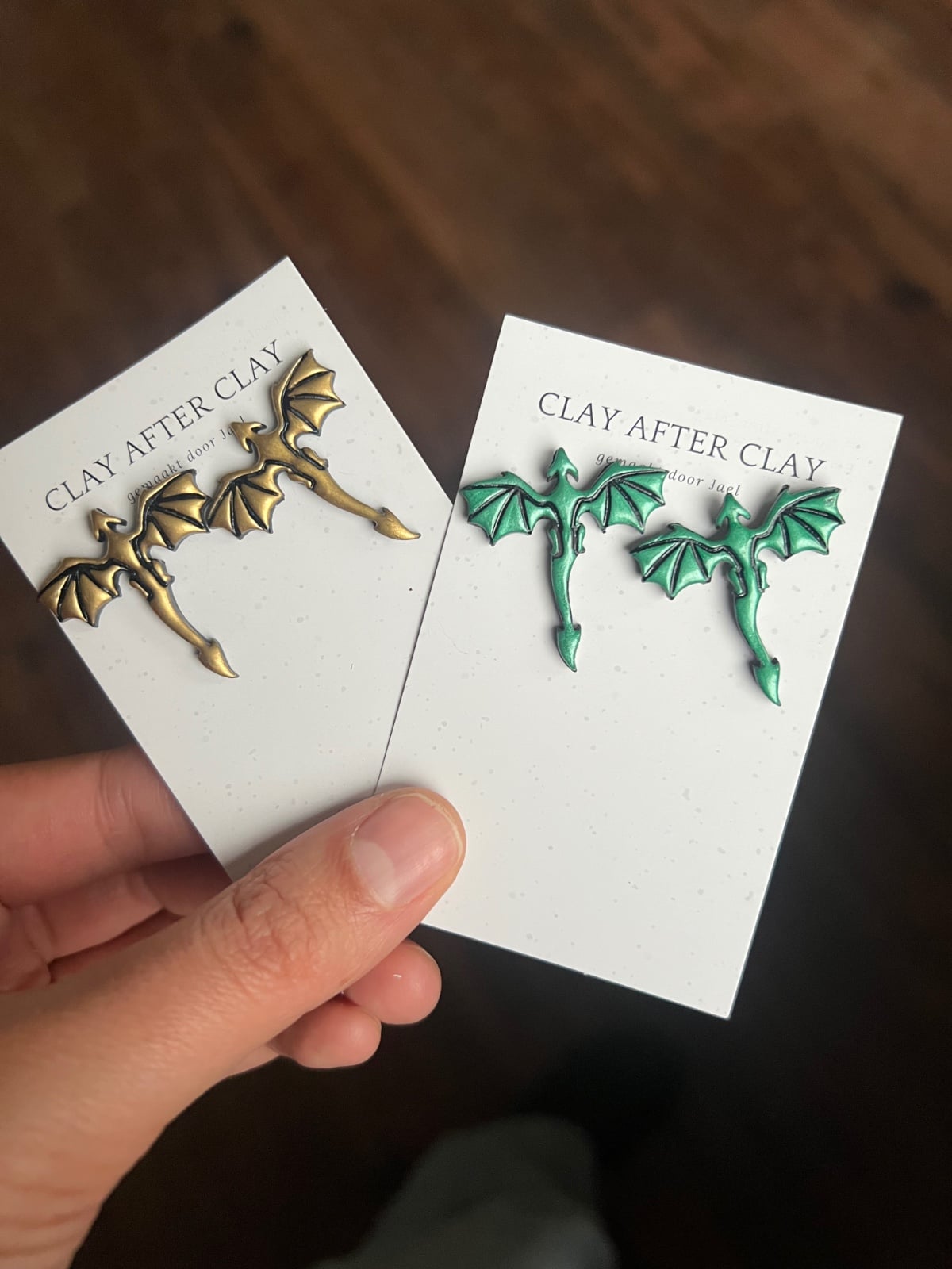 Draak oorbellen stekers - 109377 Draak oorbellen stekers