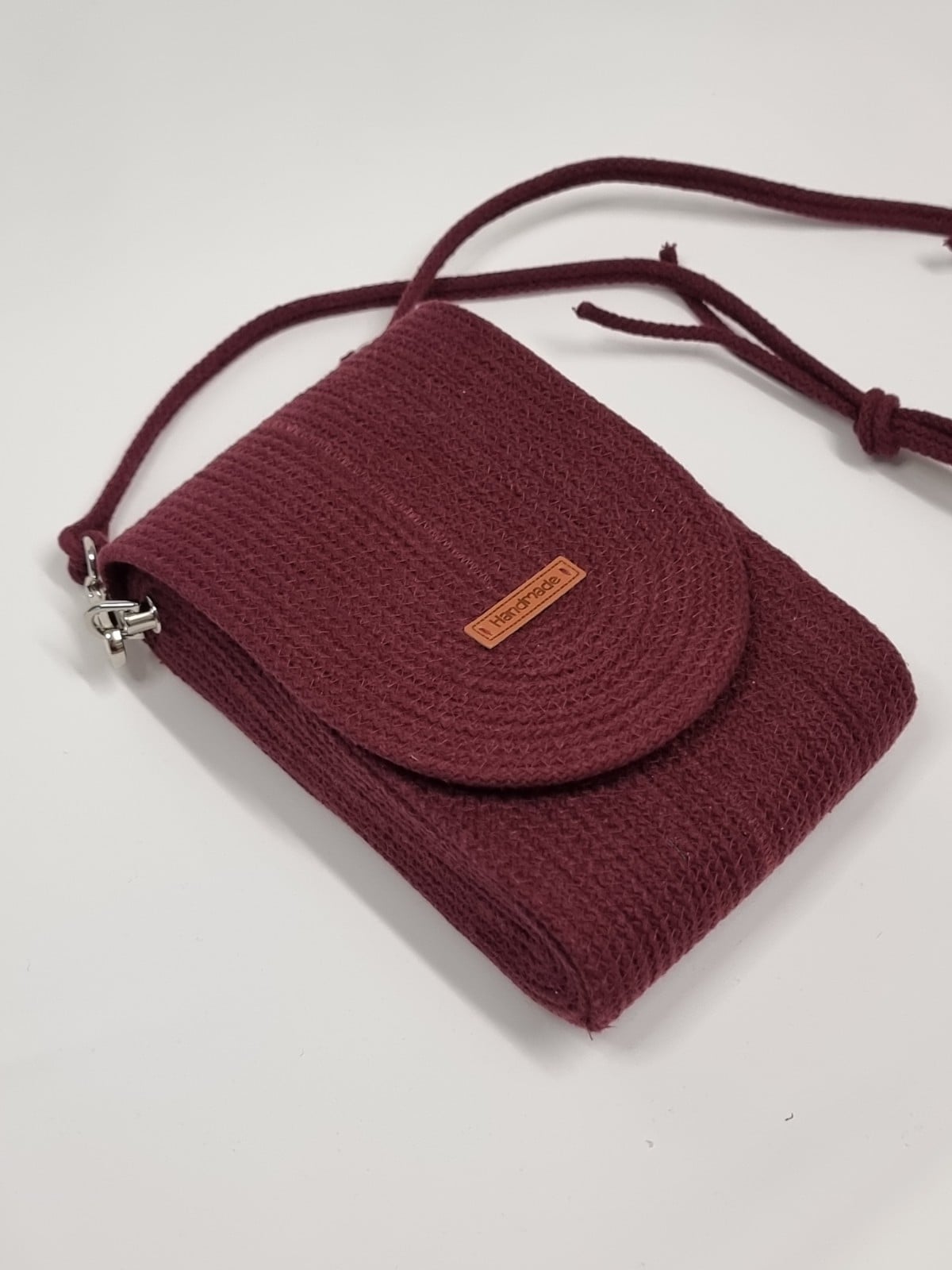 Mila – handgemaakte schoudertas van koord - 110643 Mila – handgemaakte schoudertas van koord