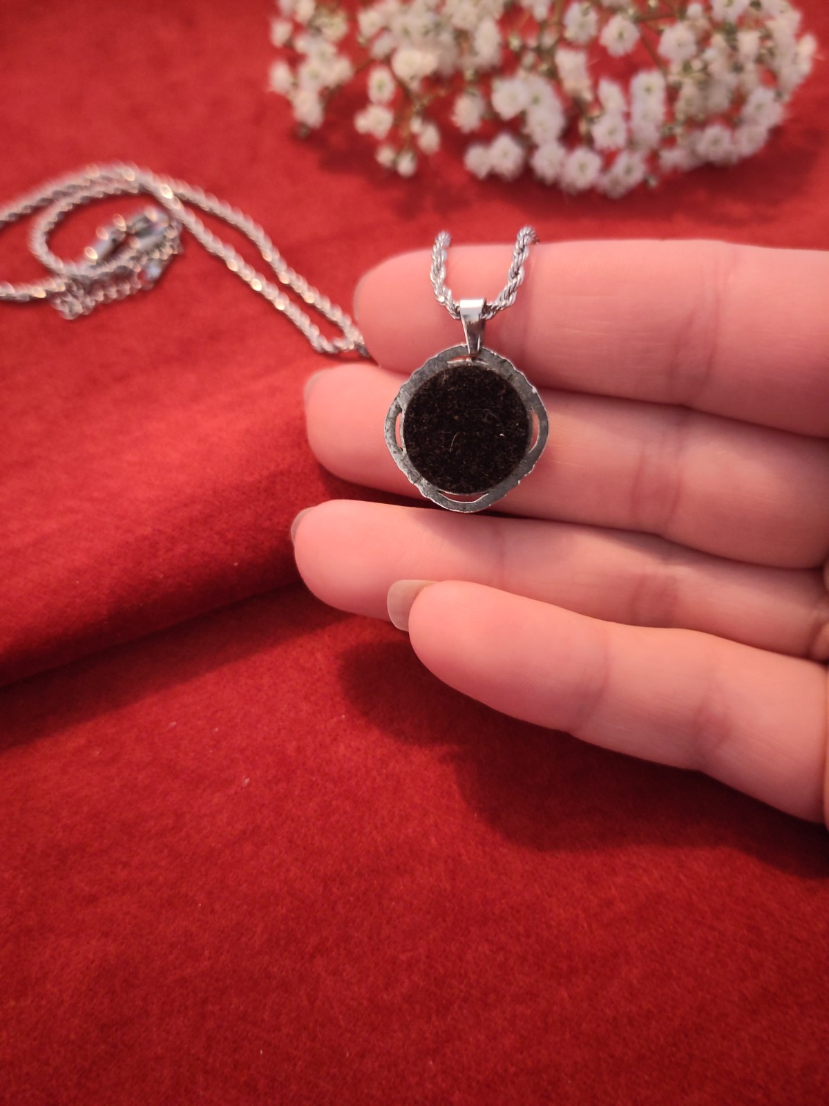 Vintage knoop ketting | Retro Art Nouveau | 1970s