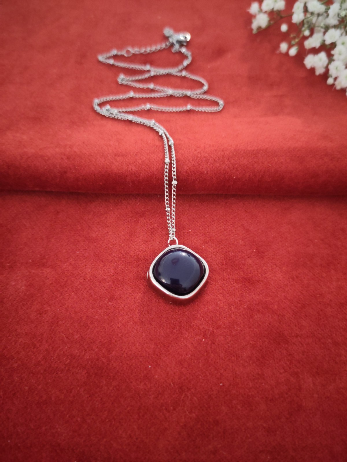 Vintage knoop kettinkje | Mod Fashion | 1960s - 109278 Vintage knoop kettinkje | Mod Fashion | 1960s