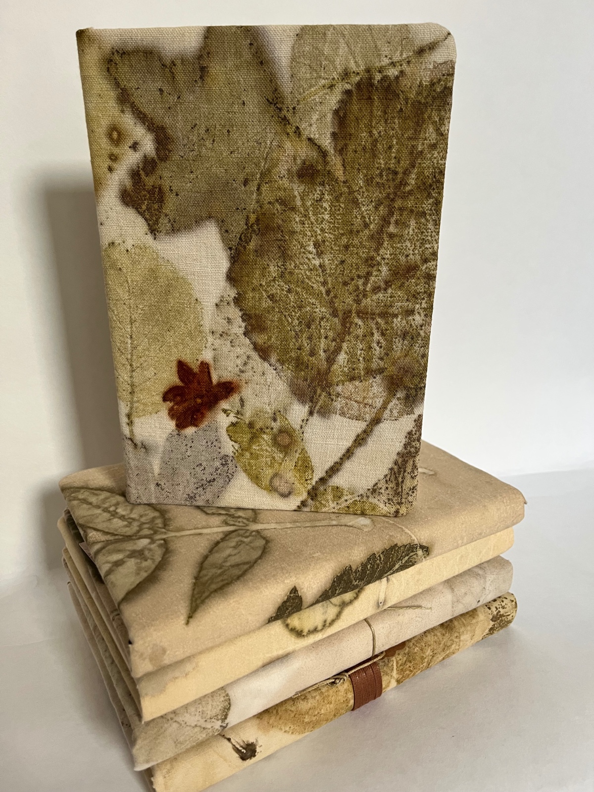 Diverse linnen notitie boekjes A5 formaat