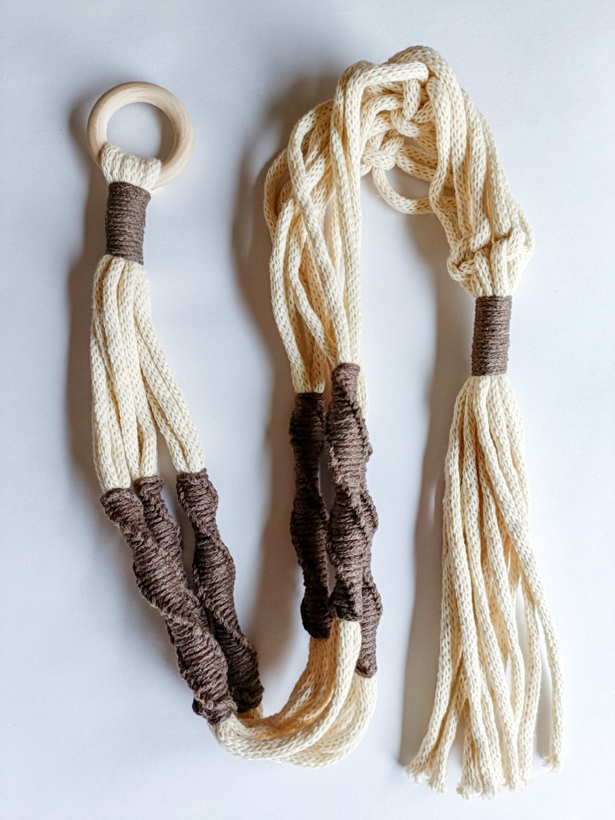 Handgemaakte plantenhanger