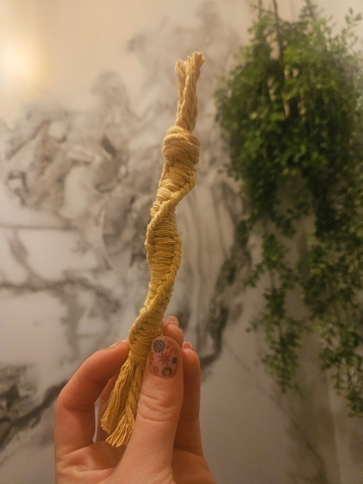 Katten speeltje macramé