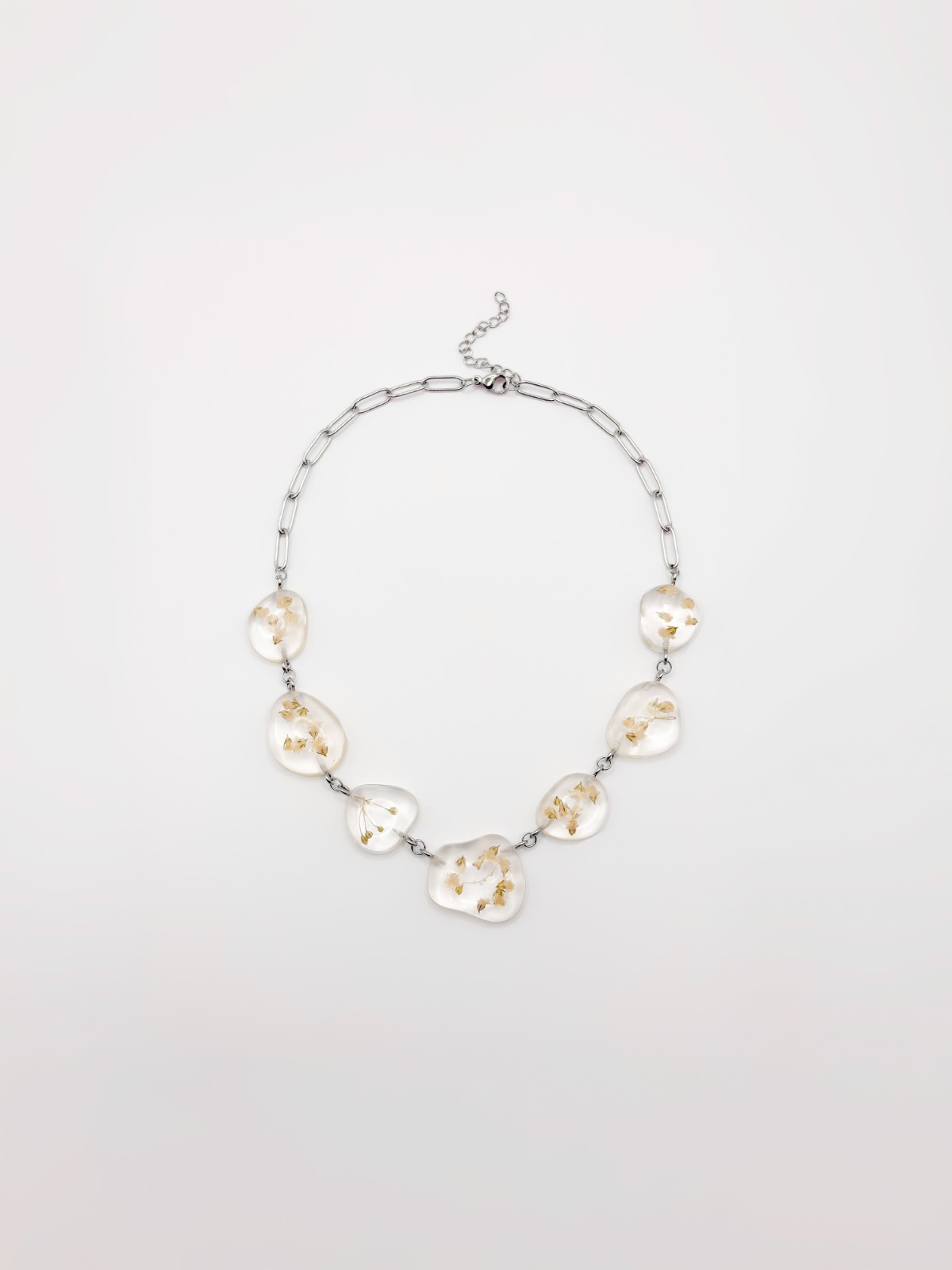 Ketting met Stenen Gevuld met Echt Gipskruid (The Classics)