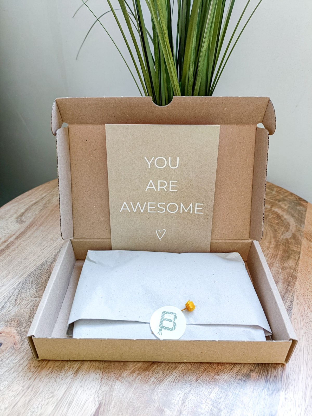 Mini DIY macramé boekenlegger