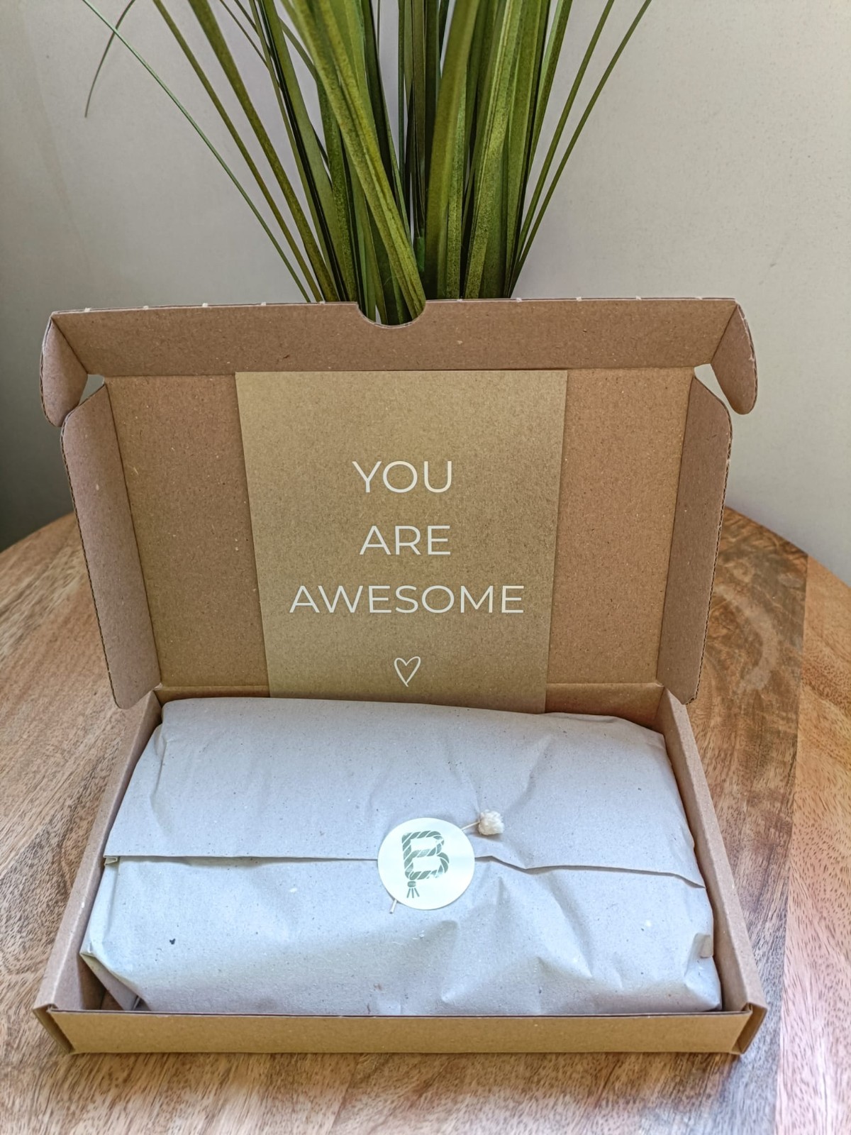 Mini DIY macramé plantenhanger