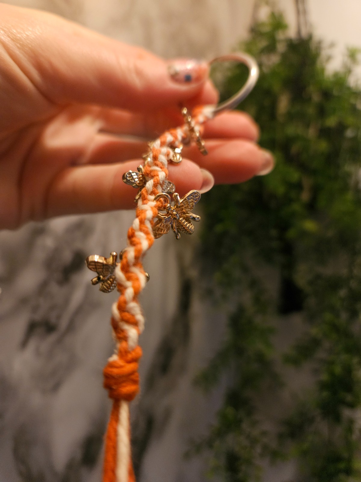 Sleutelhanger met bijen