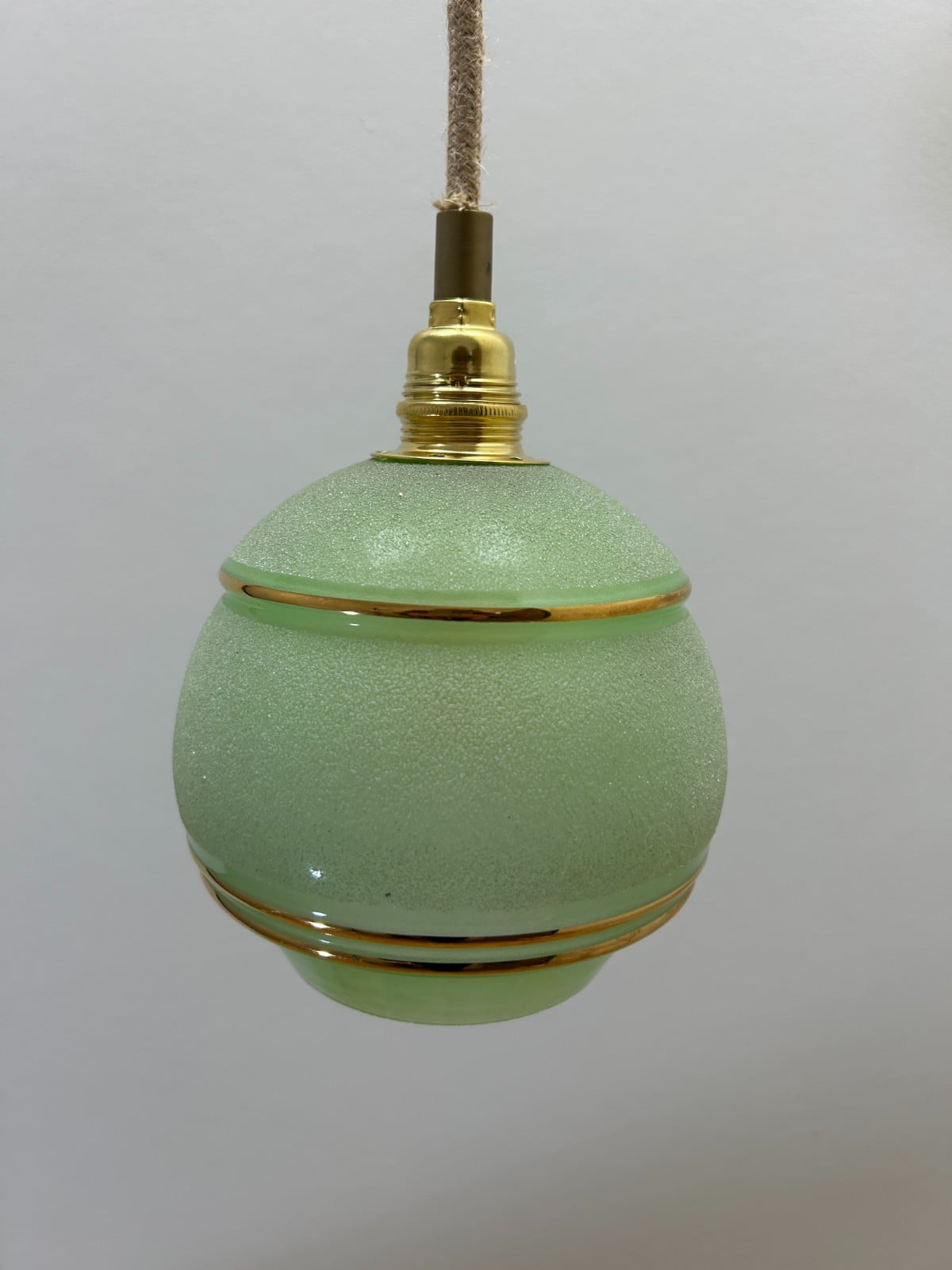 Vintage hanglampje jaren 30/40