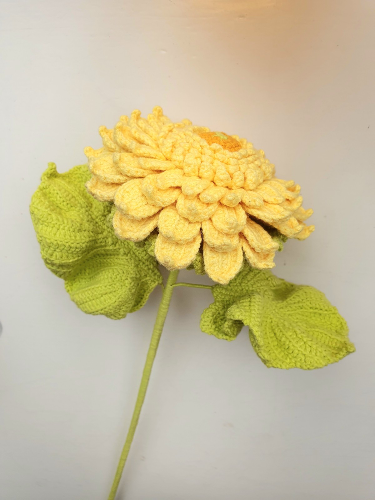 Handgemaakte Van Gogh Zonnebloemen – Ambachtelijk Gehaakt Kunstwerk