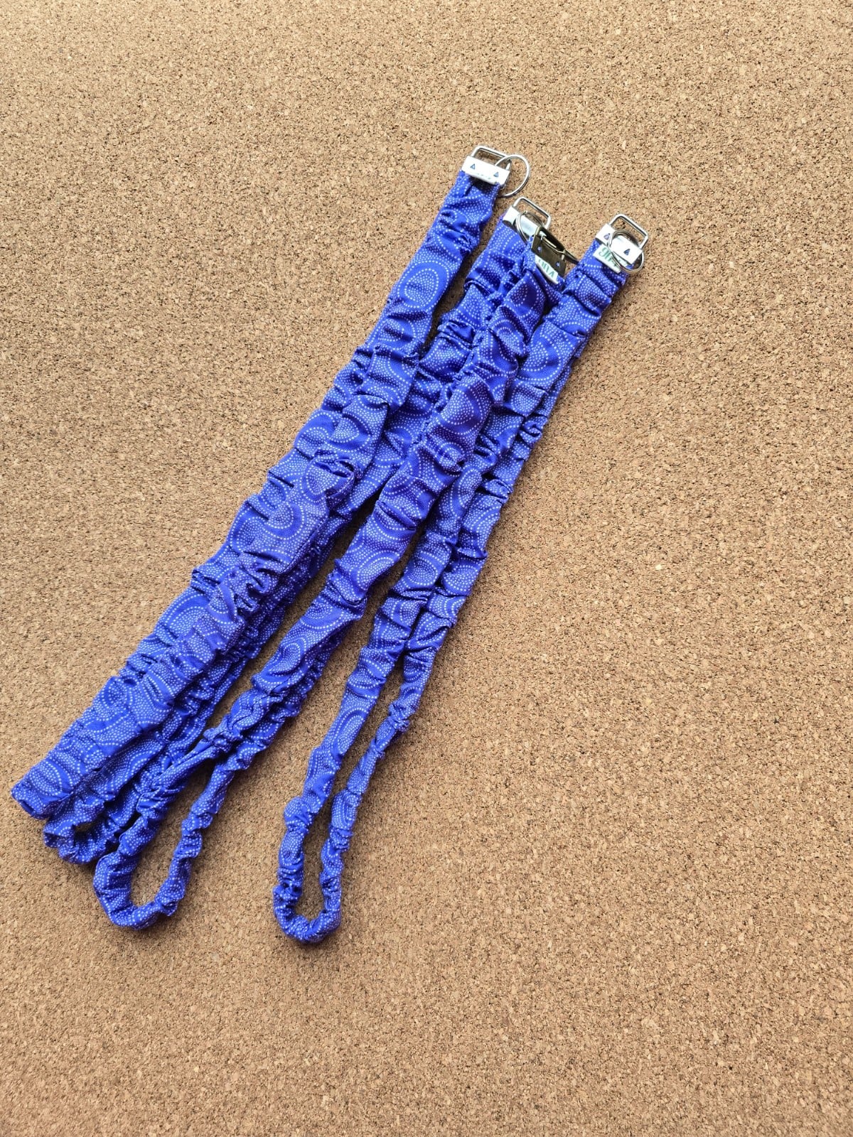 Scrunchie keycord | handgemaakt | paars | print | Atelier 904 - 116401 Scrunchie keycord | handgemaakt | paars | print | Atelier 904