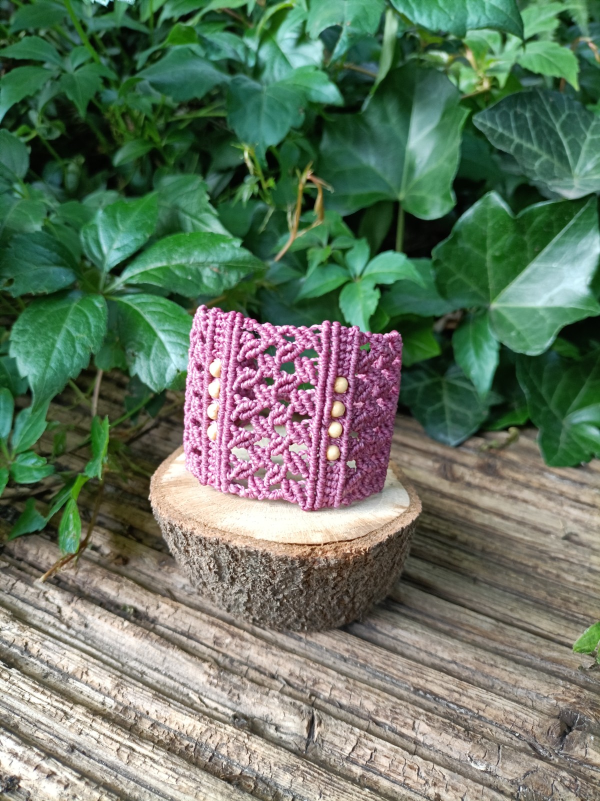 Zoë: Handgemaakte Statement Armband - 115691 Zoë: Handgemaakte Statement Armband