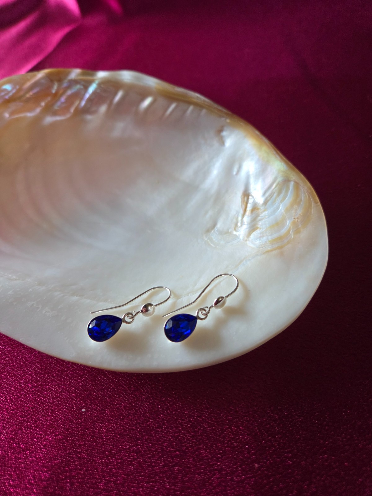 925 zilveren oorhaken met Oostenrijks kristal - 118197 925 zilveren oorhaken met Oostenrijks kristal