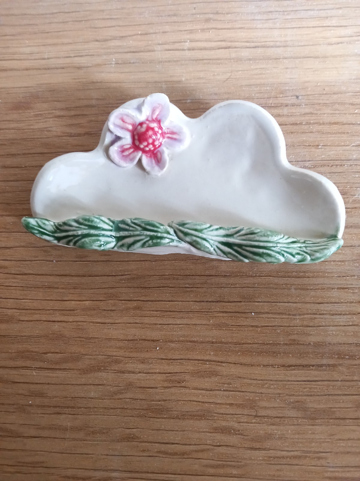 Brushrest/penseelhouder, handgemaakt keramiek