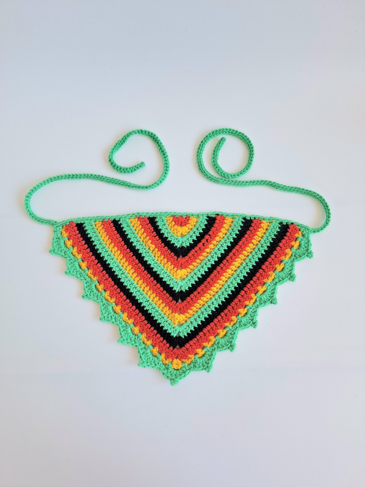 Gehaakte bandana | Reggae vibes - 118516 Gehaakte bandana | Reggae vibes