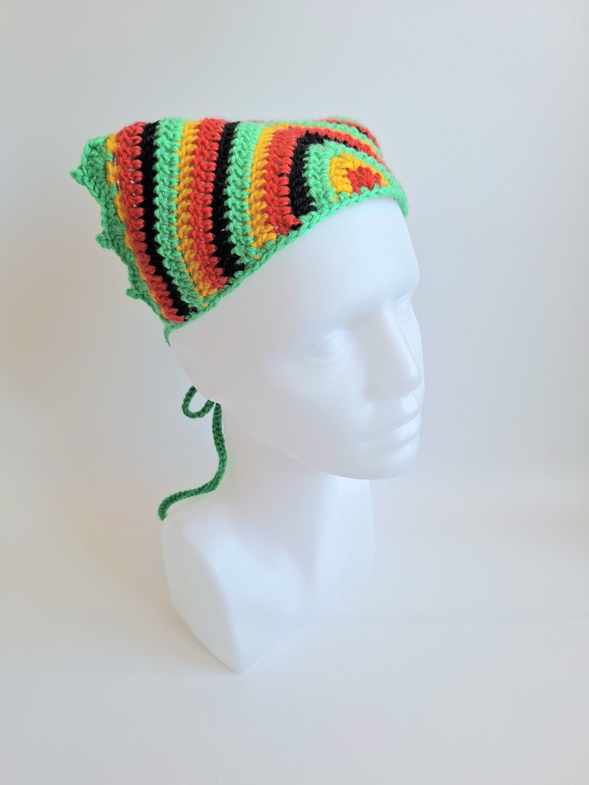 Gehaakte bandana | Reggae vibes - 118521 Gehaakte bandana | Reggae vibes